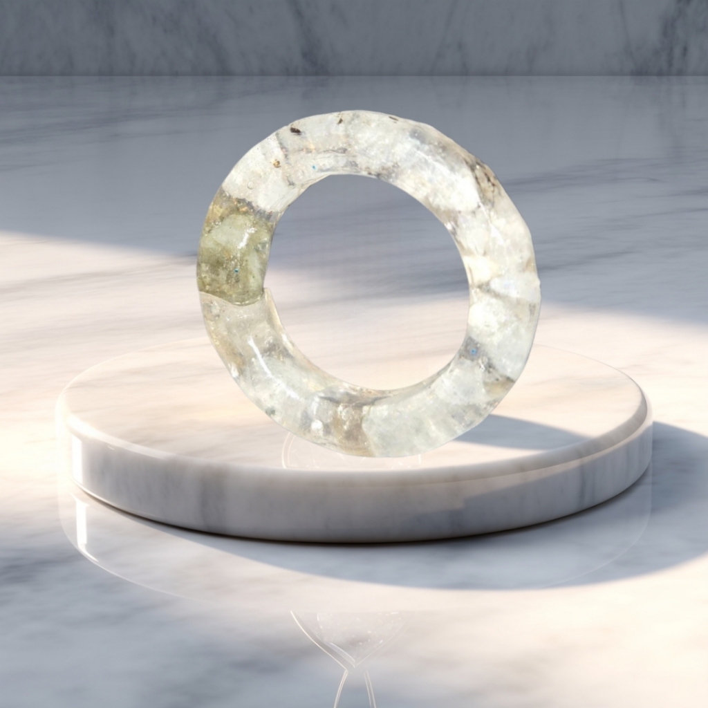Moon Stone Ring Resin Size 11 Unisex 18$